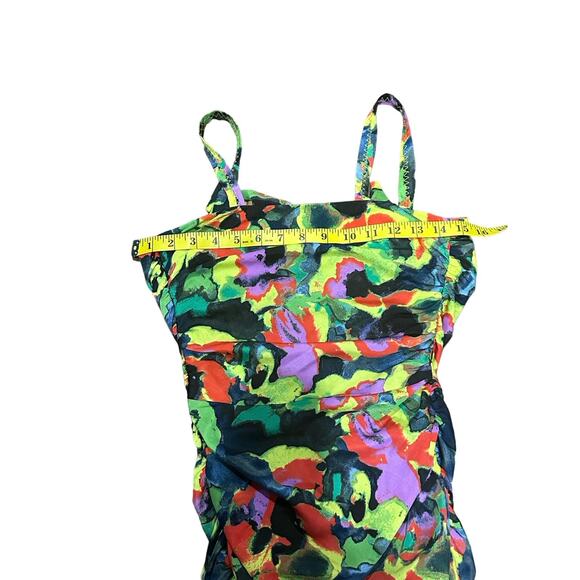 Rachel by Rachel Roy Illusion Print Sleeveless mini bodycon SZ. 0 Floral - Picture 9 of 14